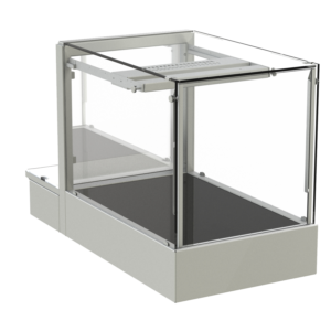 Countertop heated display case Dry Heat