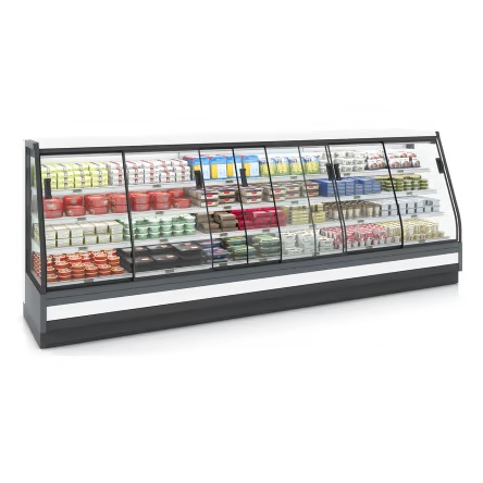 E6 Morea Semi Vertical Glass Door Multideck