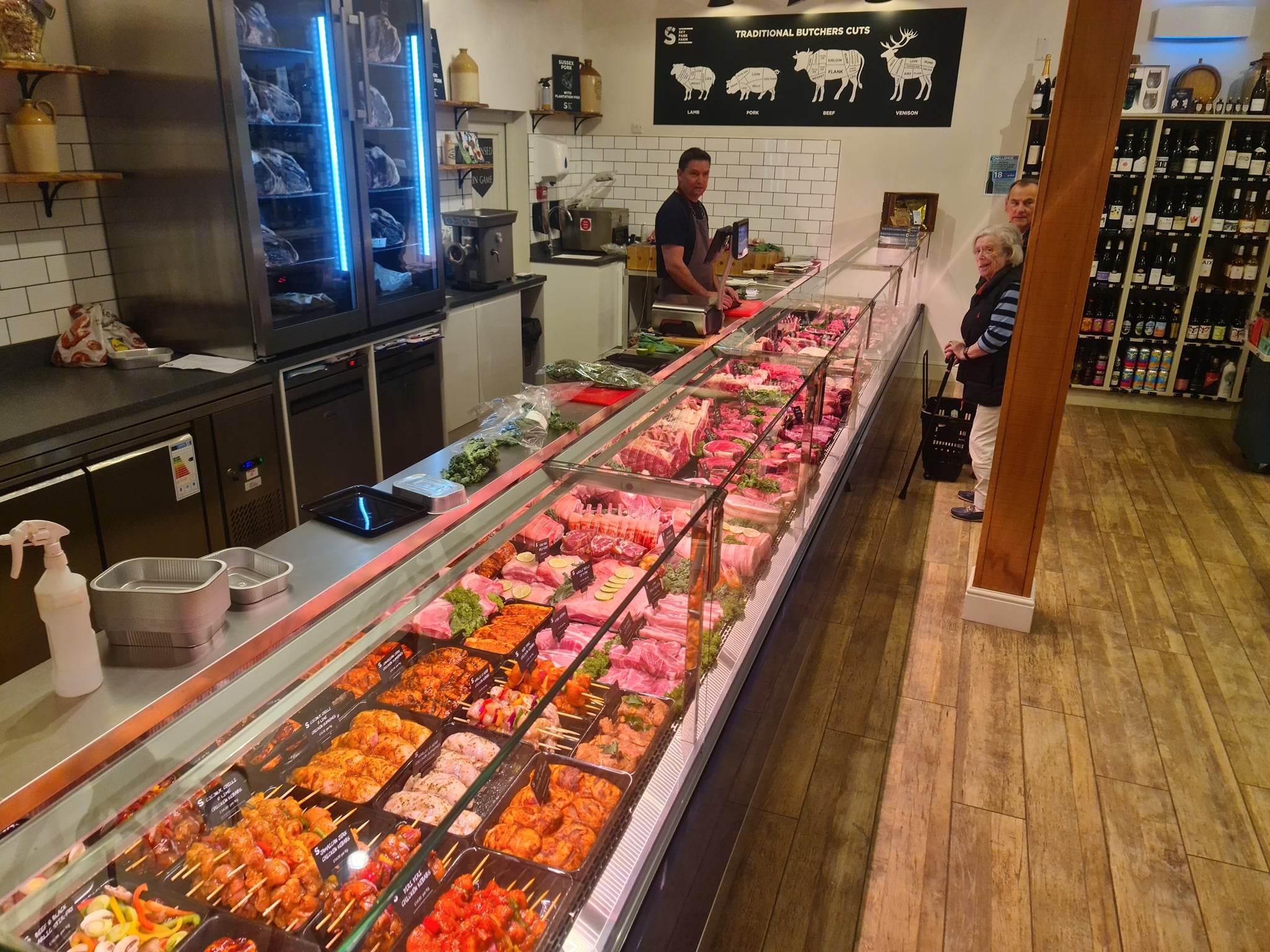 criocabin meat serve over counters