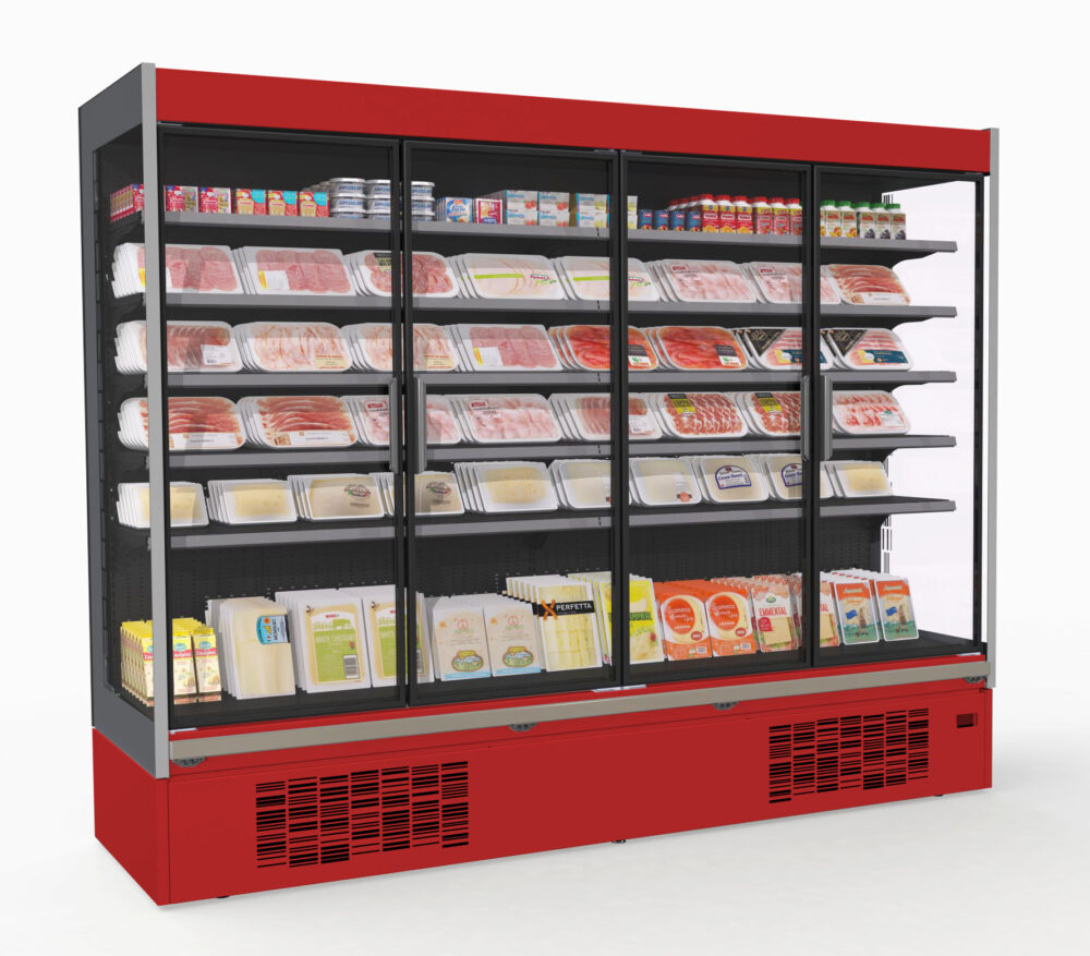 glass door multideck