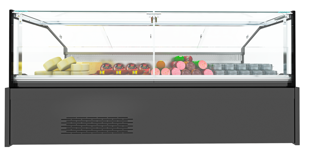 Parry refrigerated serve over counter display