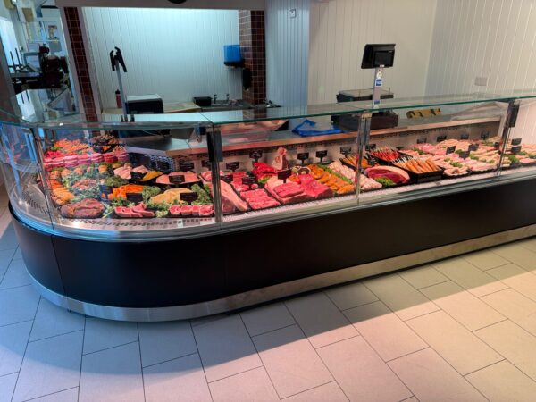 chilled serve over counter