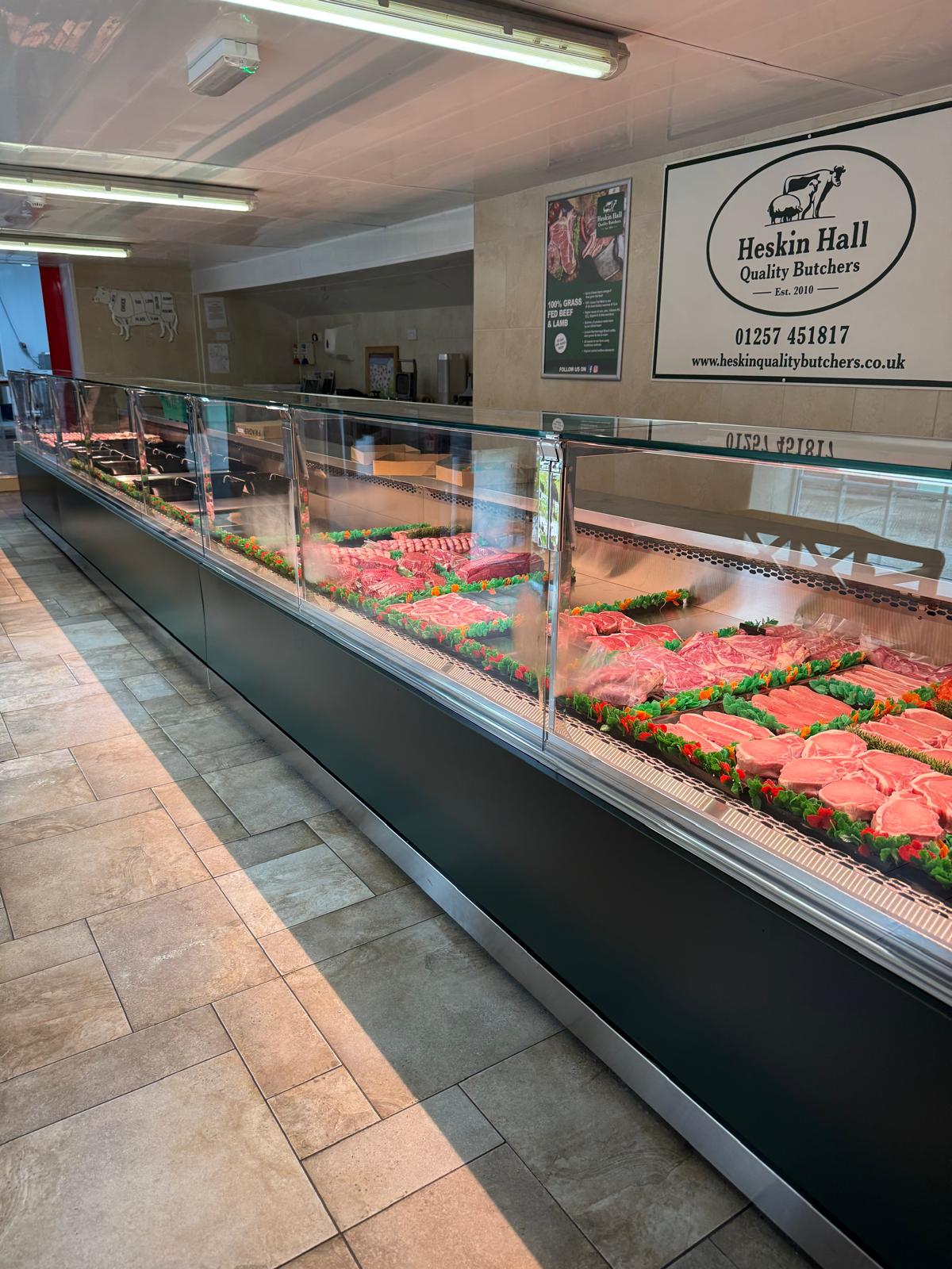 chilled serve over counter