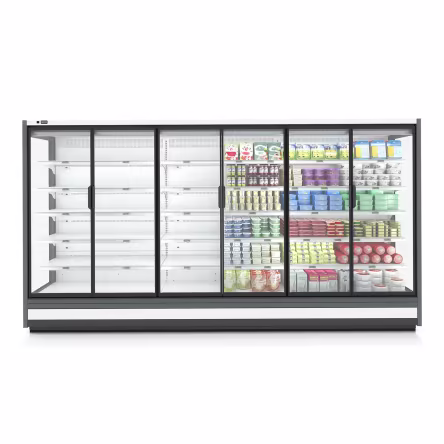 E6 Methos Glass door Remote Multideck