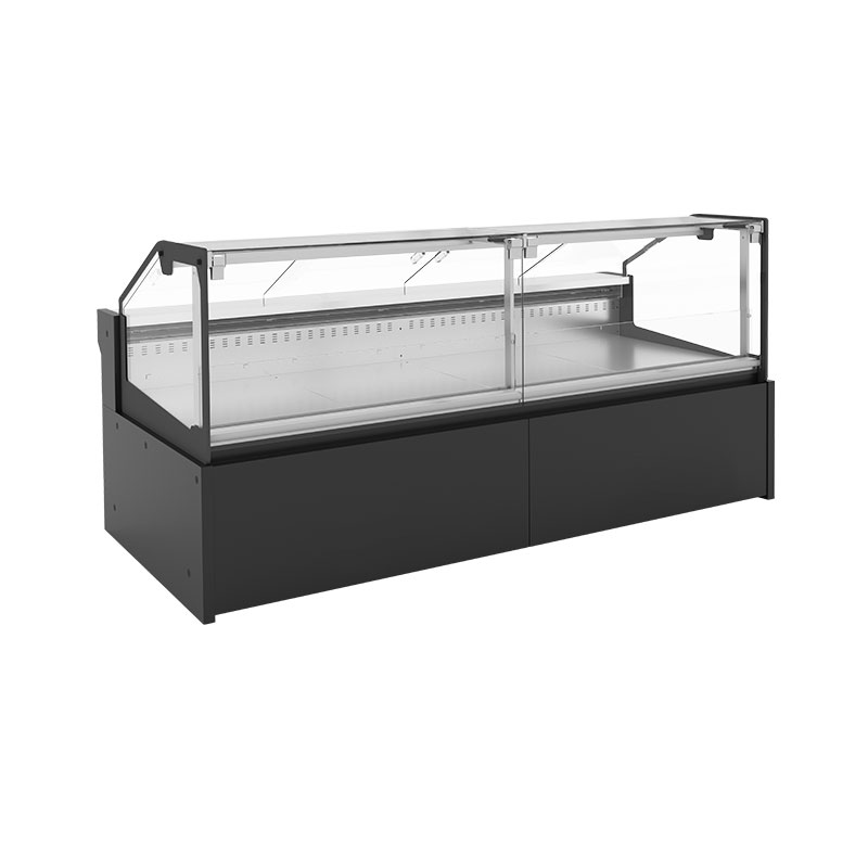 flat glass serve over counter