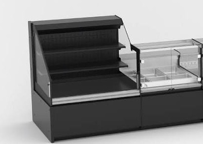 Tiger refrigerated serve over counters