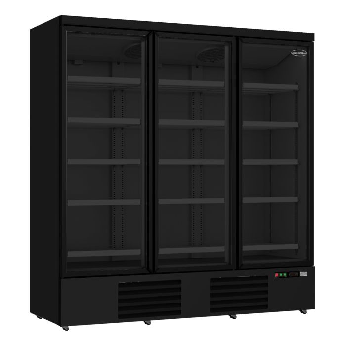 glass door chiller Display
