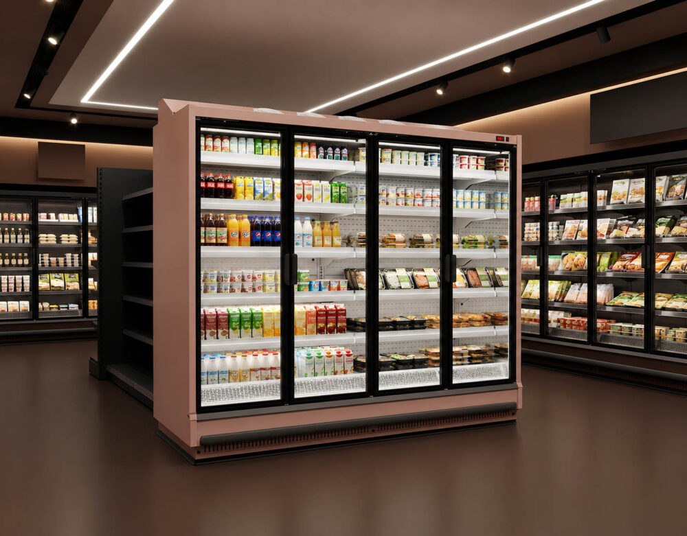 SARDINYA DR GLASS DOOR chiller multideck
