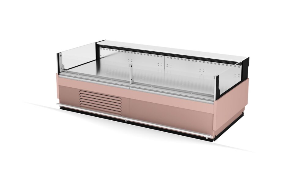 Barbuda Low Glass Plug In Refrigeration Display